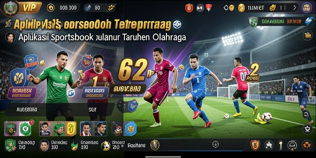 Tampilan menarik dari gameplay Sportsbook 62VIP yang dinamis.