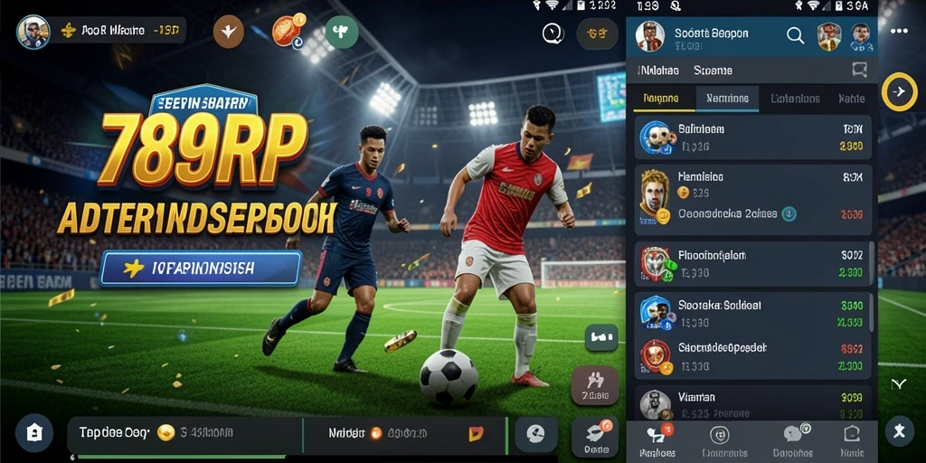 Tampilan gameplay Sportsbook yang menarik dan interaktif.