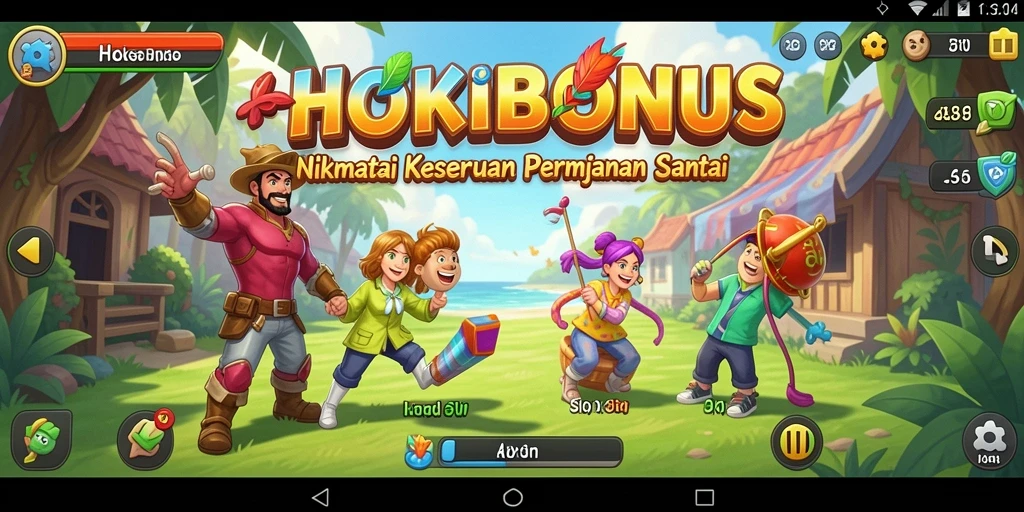Screenshot HOKIBONUS menunjukkan keseruan gameplay yang menarik.