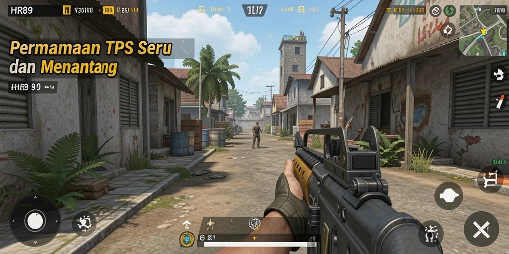 Screenshot dari gameplay HR89 yang mendebarkan dan penuh aksi.