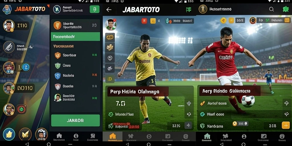 Screenshot utama JABARTOTO menampilkan fitur taruhan yang menarik.