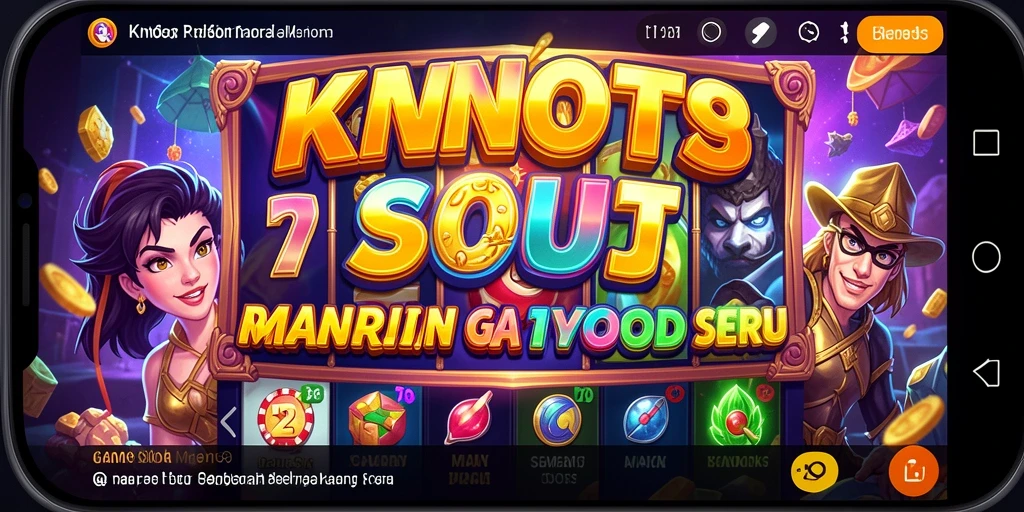 Tampilan gameplay KNO89 yang menarik dan penuh warna.