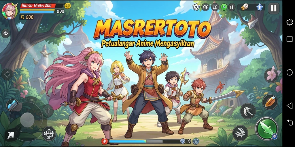 Gameplay menarik dari MASRERTOTO yang penuh warna dan karakter unik.