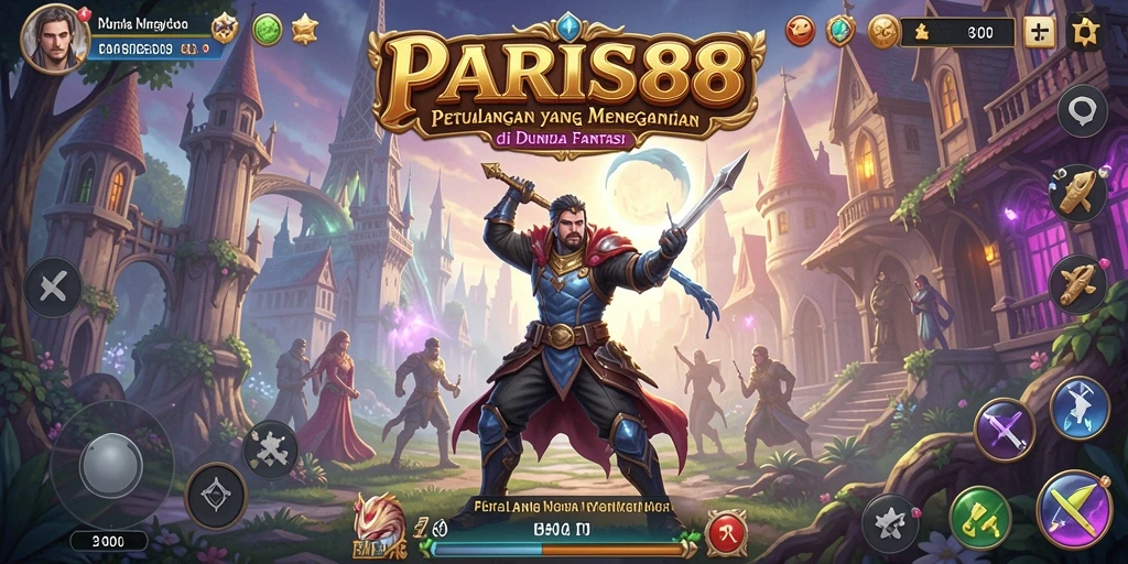 Screenshot PARIS88 menampilkan aksi seru dalam petualangan yang mendebarkan.