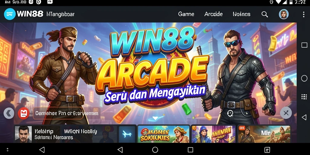 Tampilan gameplay WIN88 yang penuh warna dan seru.