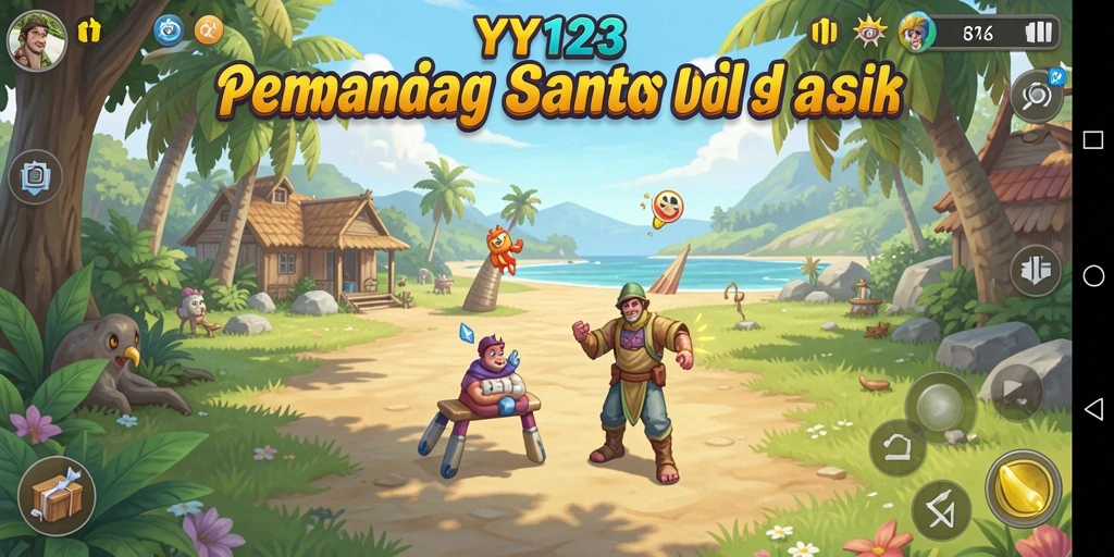 Gameplay YY123 yang penuh warna dan menarik.